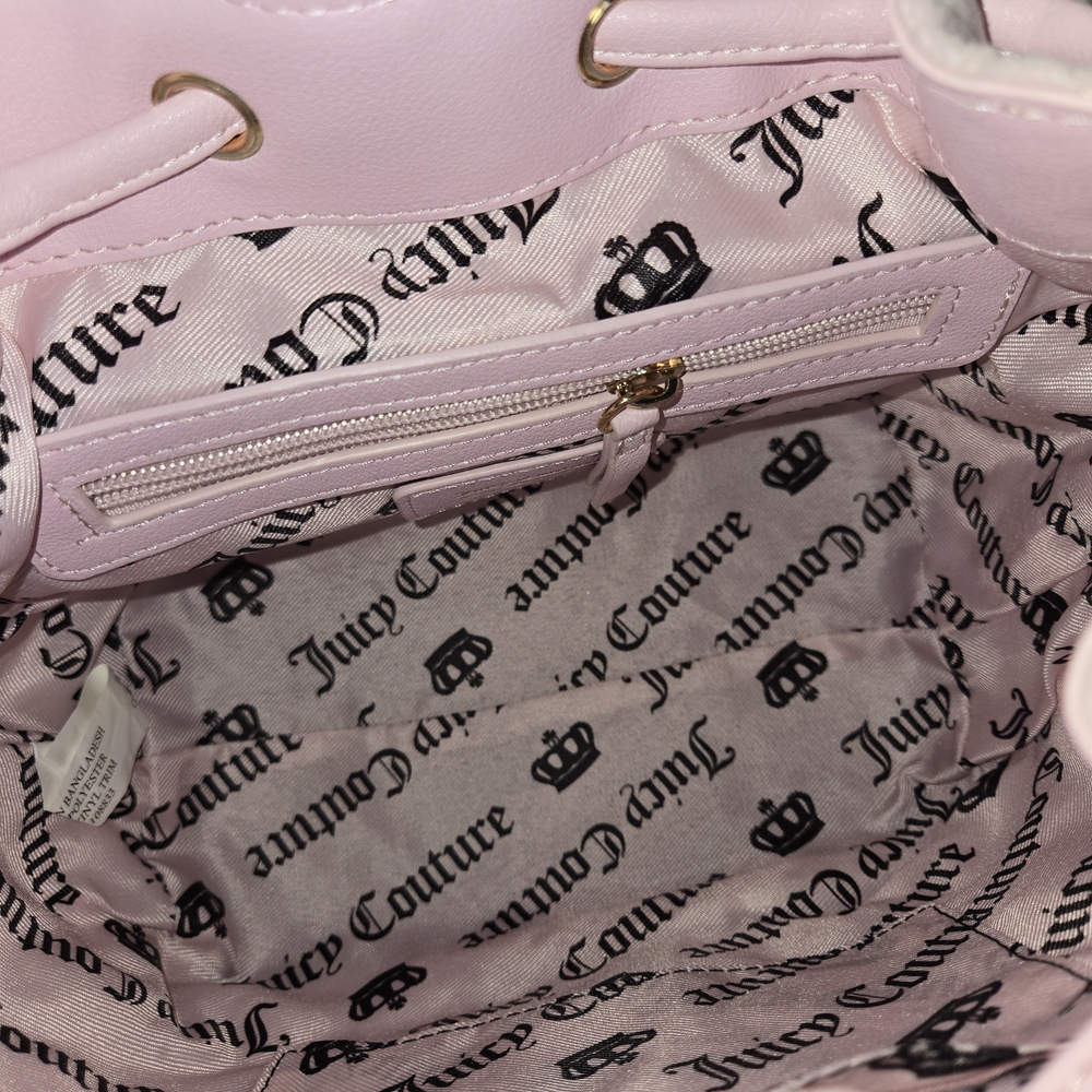 Juicy Couture Quilted Backpack with Matching Mini - Picture 5 of 12